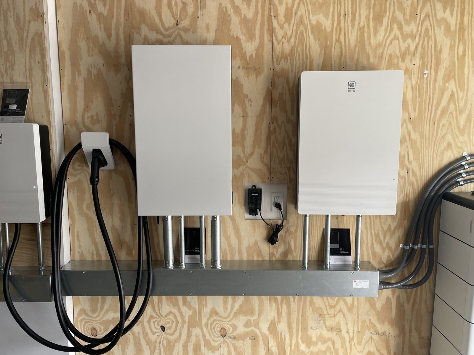 GM Energy whole-home battery and backup system installed by GreenKey